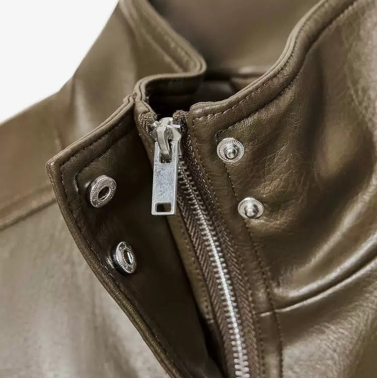 YARA LEDERJACKE BOMBER