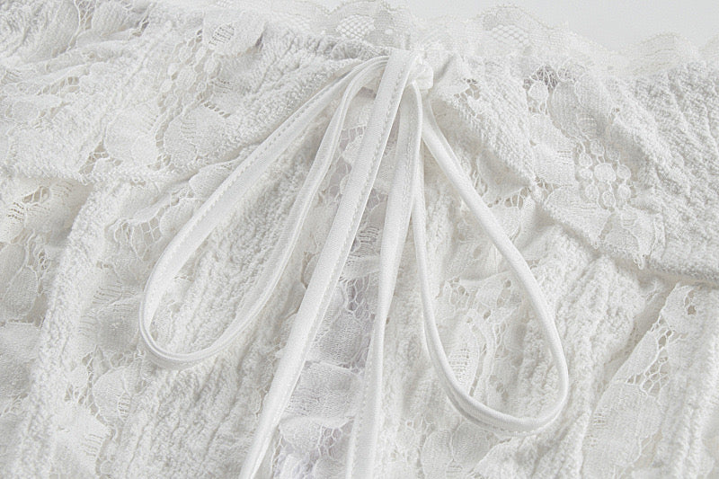 LACEY MAXIKLEID AUS SPITZE