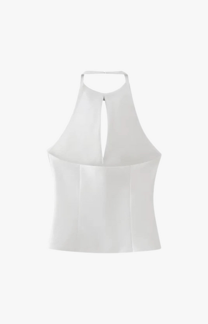 GLIMMER TOP MIT SCHLEIFEN