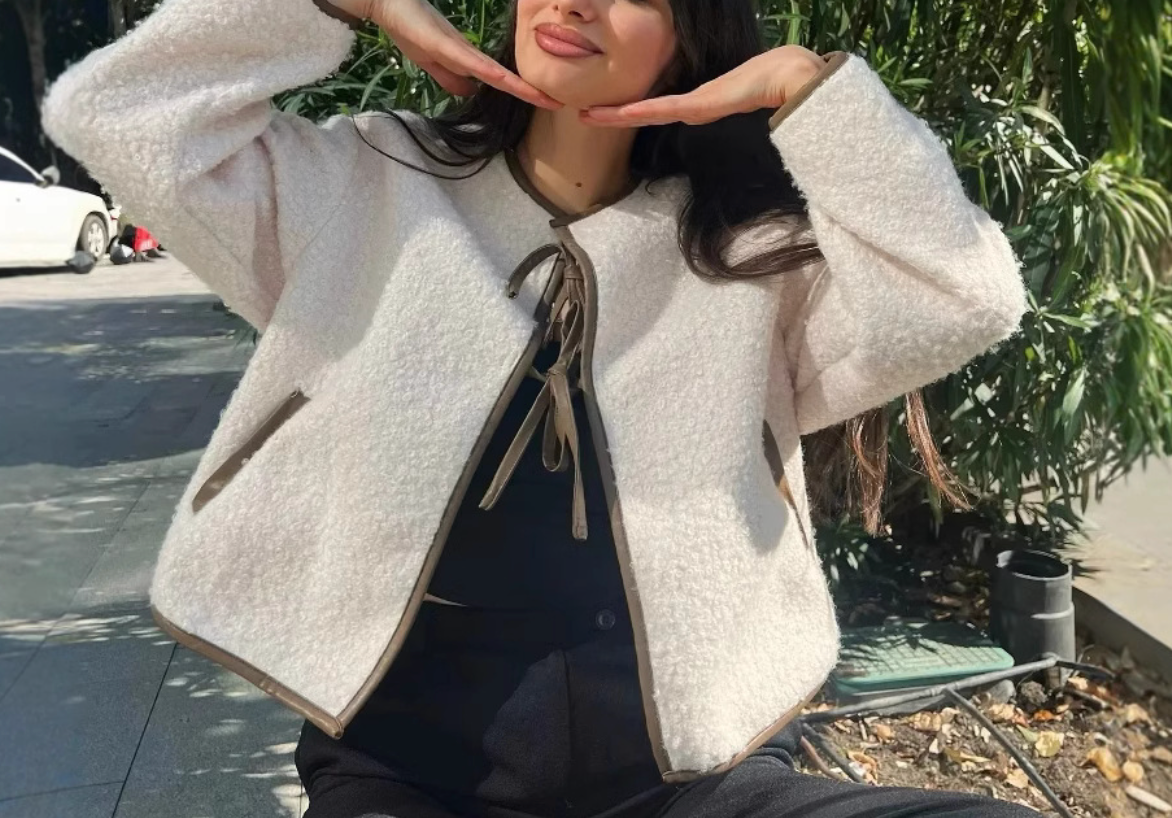 BELINDA CARDIGAN MIT SCHLEIFE