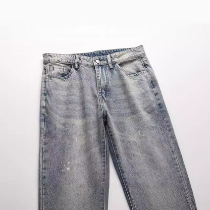 FLARED JEANS – GRAUER STONEWASH-STYLE