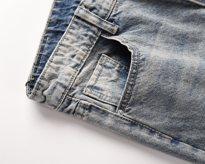 FLARED JEANS – GRAUER STONEWASH-STYLE