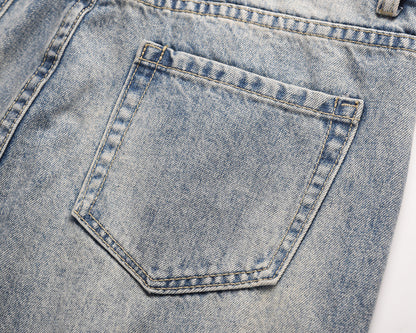 FLARED JEANS – GRAUER STONEWASH-STYLE