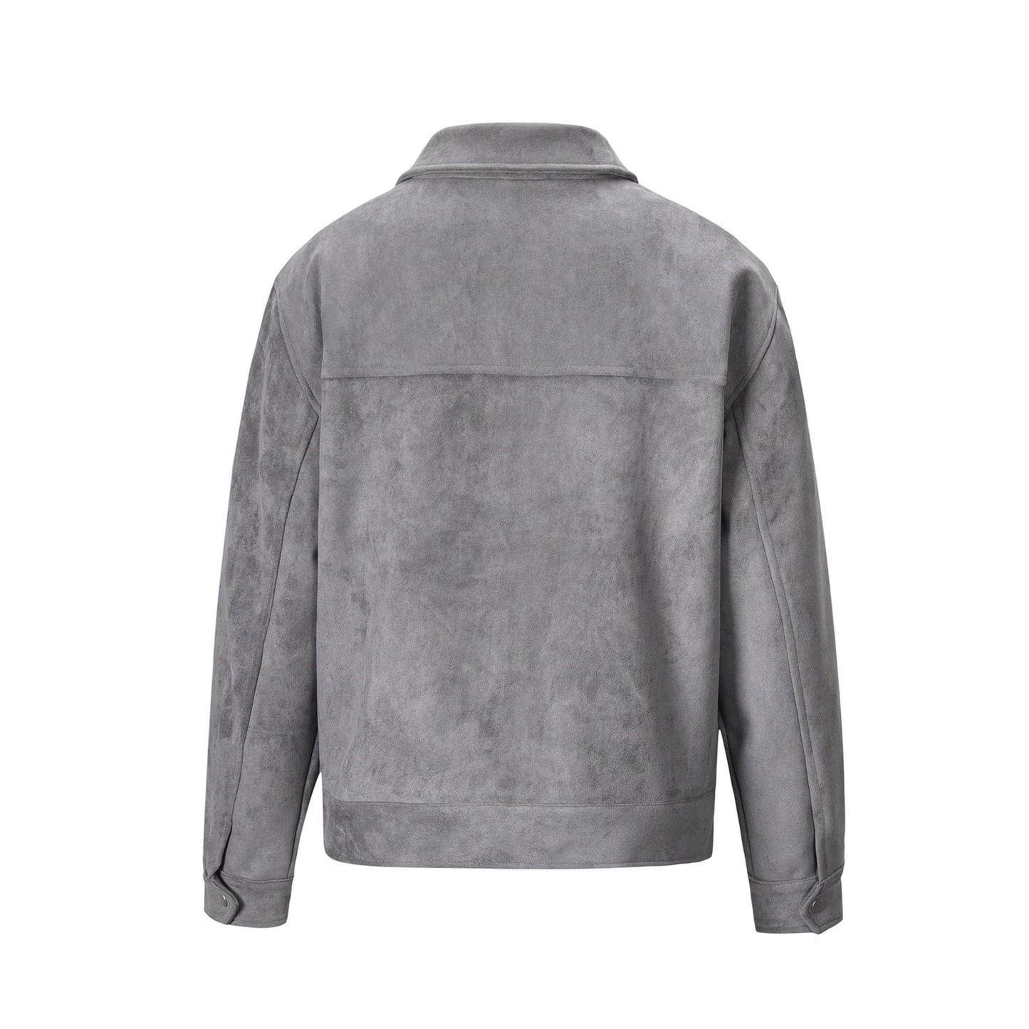 GREY SUEDE JACKET – VIRAL & STYLISH