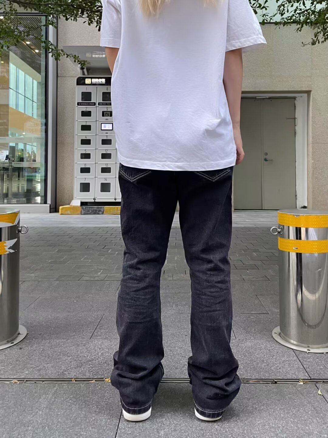 GEWASCHENE STREETWEAR-JEAN