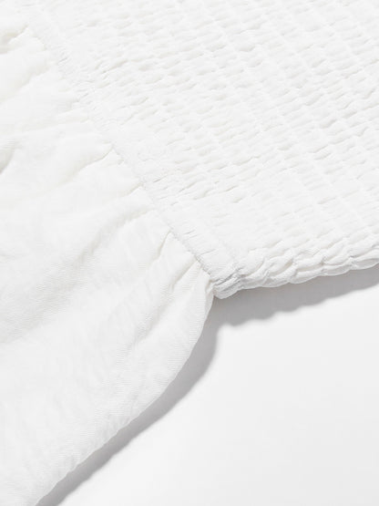 TRÄGERLOSES KLEID MIT BUSTIER-OBERTEIL