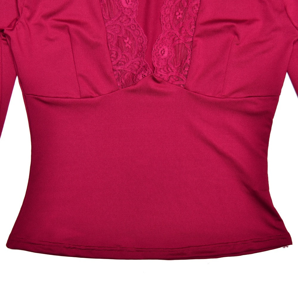 TOP MIT V-AUSSCHNITT