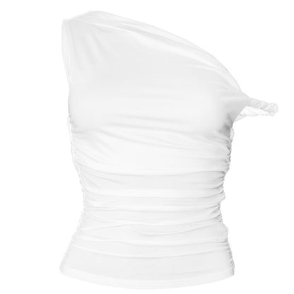 CROP-TOP MIT EINEM SCHULTERTRÄGE