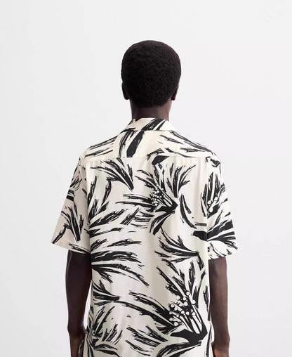 LEICHTES HEMD MIT PALMEN-PRINT