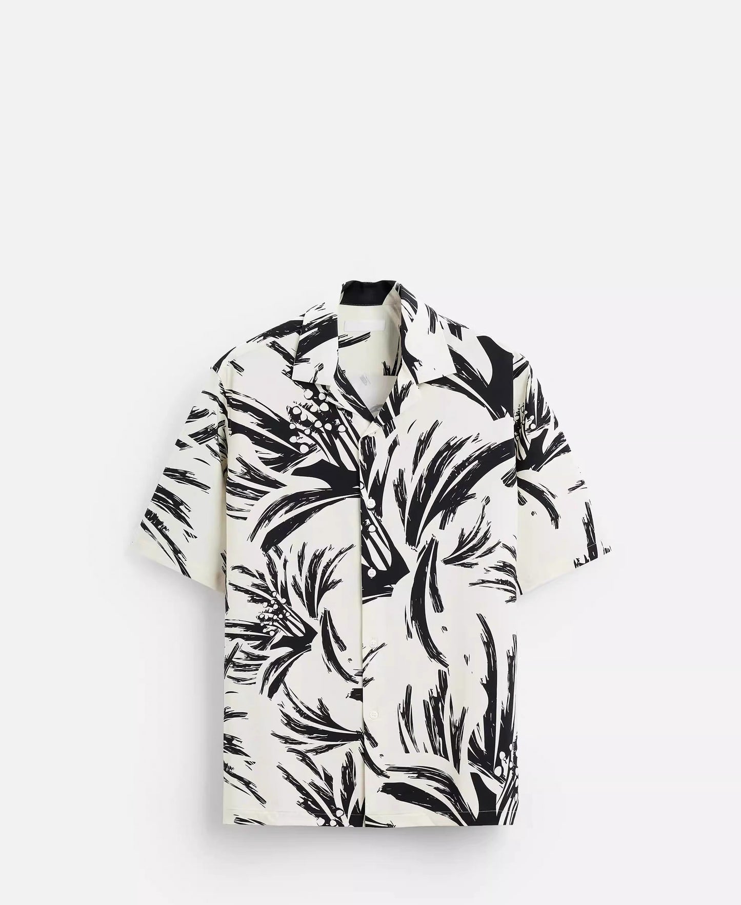 LEICHTES HEMD MIT PALMEN-PRINT