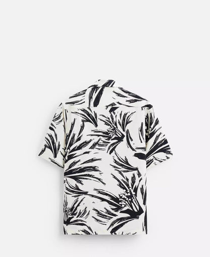 LEICHTES HEMD MIT PALMEN-PRINT