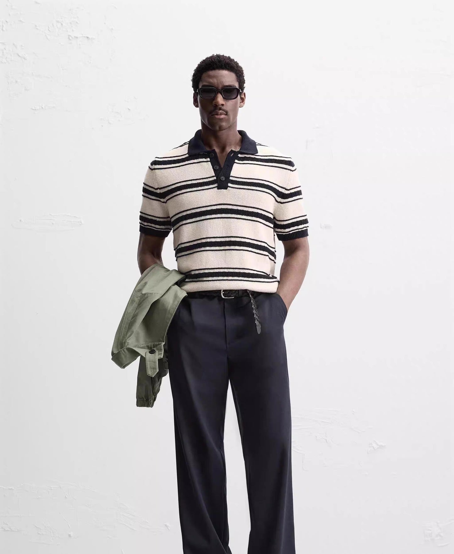 POLOSHIRT MIT STREIFENDESIGN