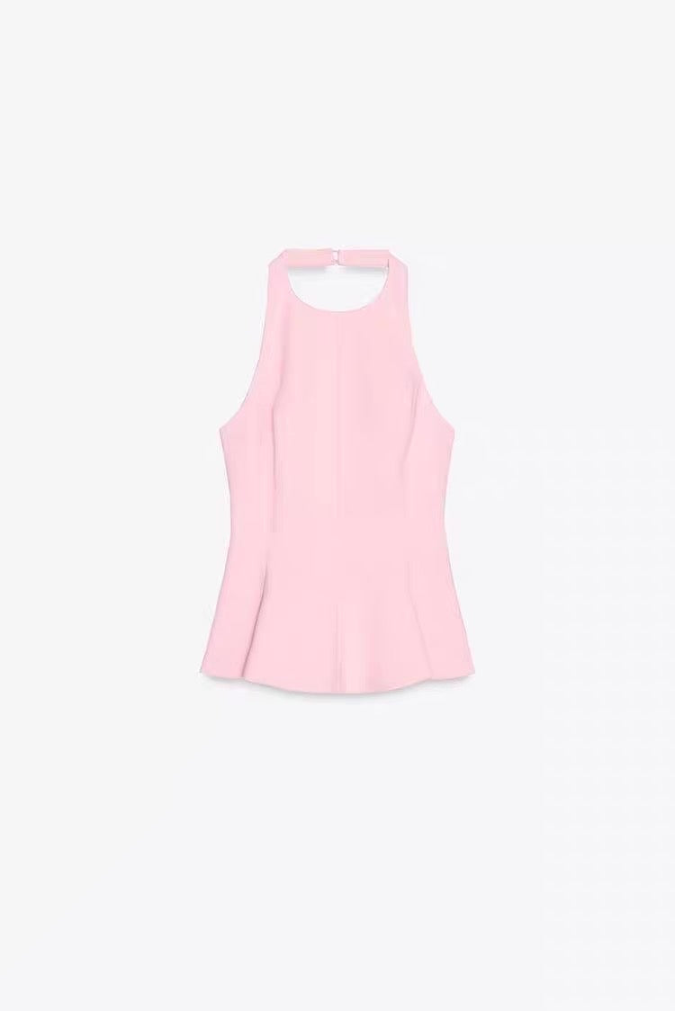 FLARED NECKHOLDER-TOP