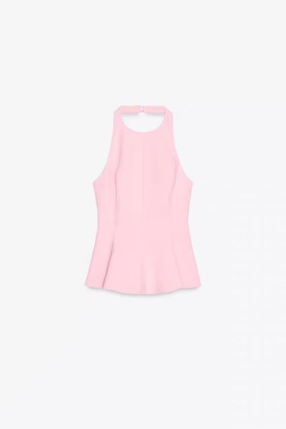 FLARED NECKHOLDER-TOP