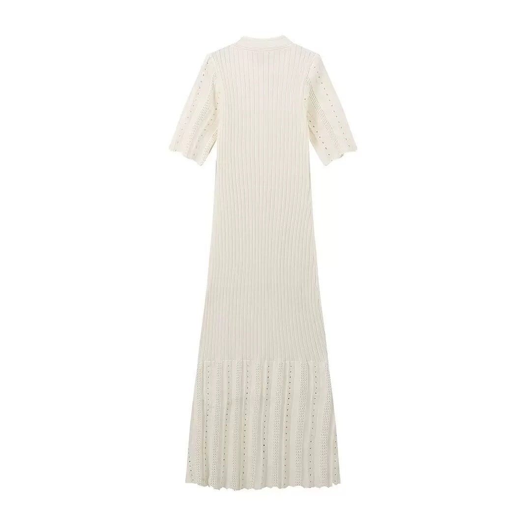 CREAM SOMMERKLEID