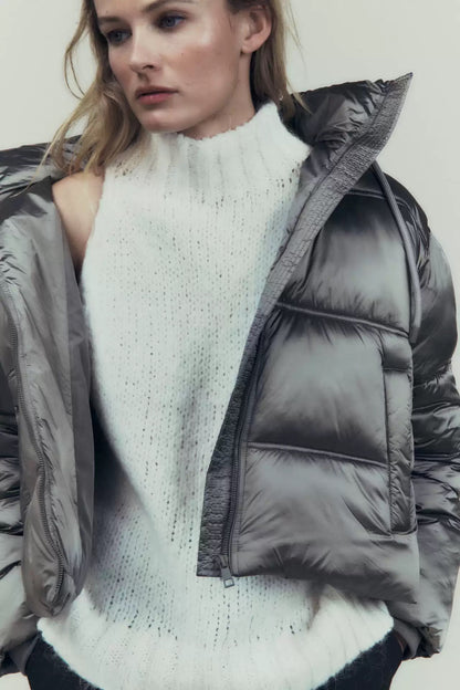 CROPPED PUFFY JACKET