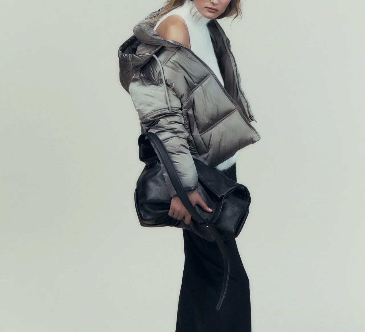 CROPPED PUFFY JACKET