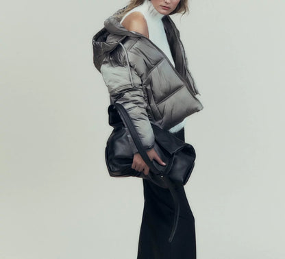 CROPPED PUFFY JACKET