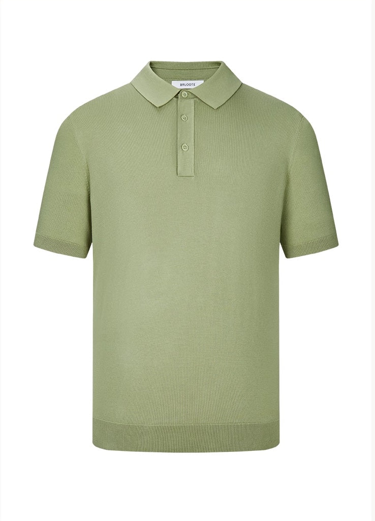 POLOSHIRT MIT KNOPFLEISTE