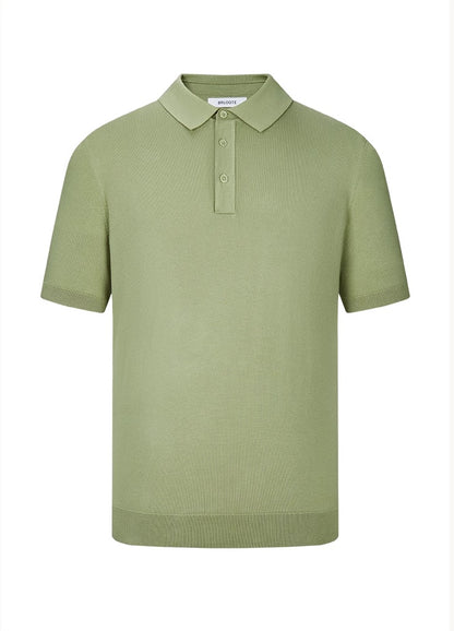 POLOSHIRT MIT KNOPFLEISTE