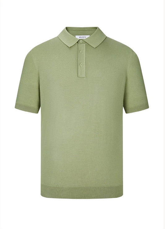 POLOSHIRT MIT KNOPFLEISTE
