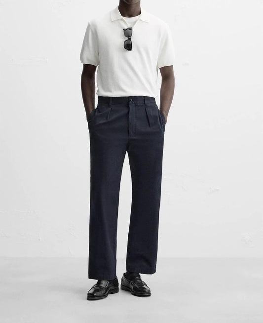 OPEN COLLAR POLO – CLEAN & CHIC