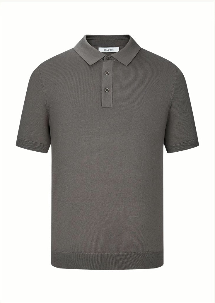 POLOSHIRT MIT KNOPFLEISTE