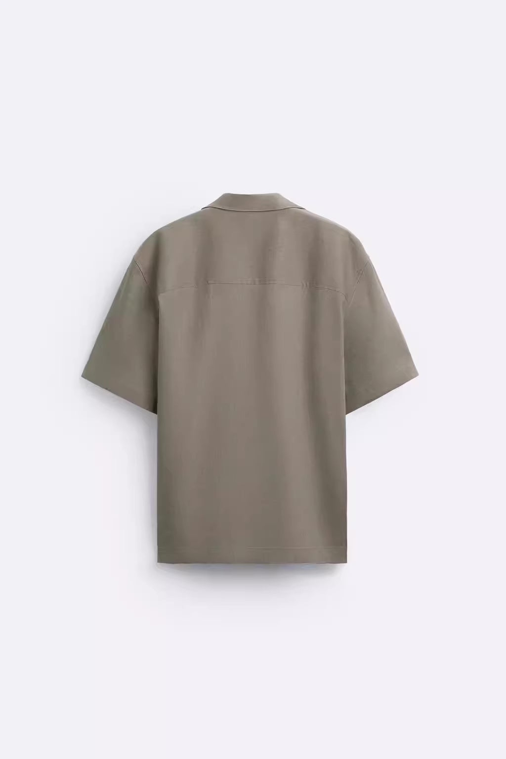 LEICHTES SOMMERHEMD IN UNIFARBE