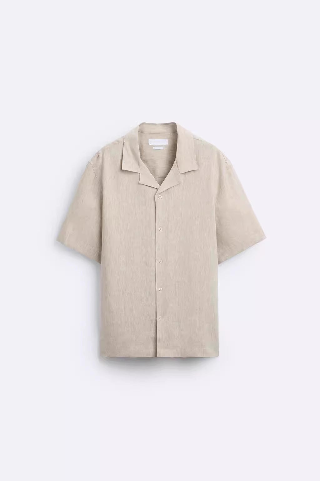 LEICHTES SOMMERHEMD IN UNIFARBE