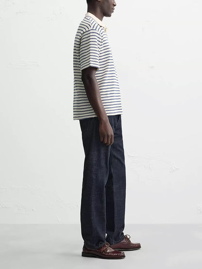 KLASSISCHES POLOSHIRT MIT STREIFEN