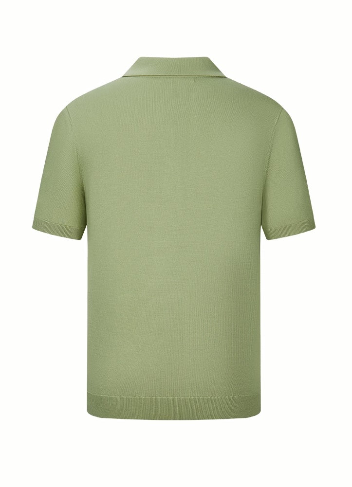 POLOSHIRT MIT KNOPFLEISTE