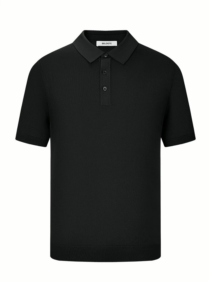 POLOSHIRT MIT KNOPFLEISTE