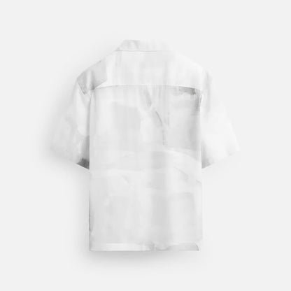 ZWEIFARBIGES HEMD – WEIẞ UND GRAU