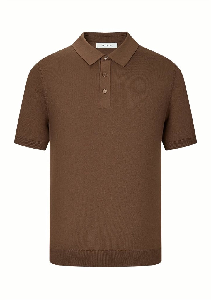 POLOSHIRT MIT KNOPFLEISTE