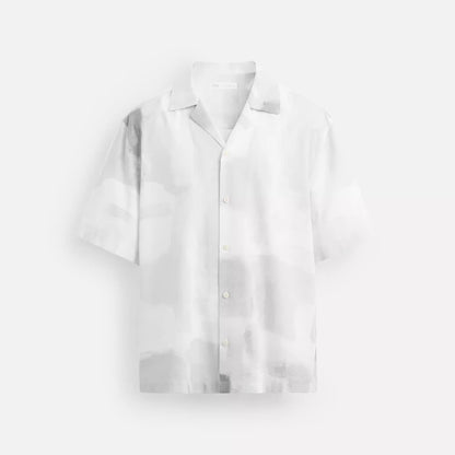 ZWEIFARBIGES HEMD – WEIẞ UND GRAU