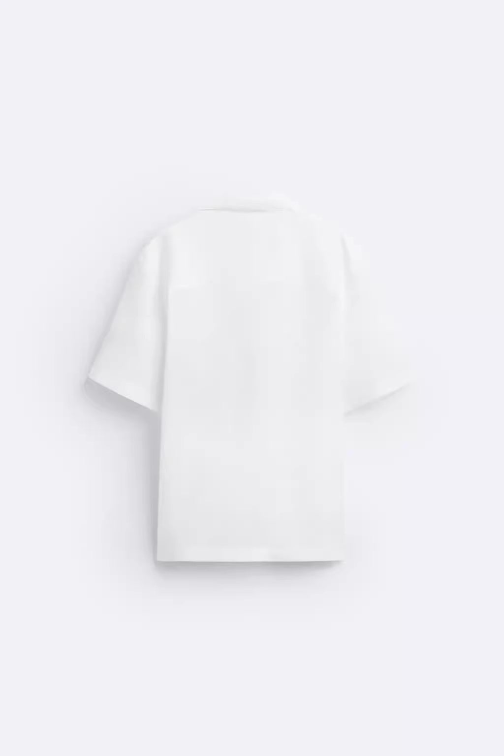 LEICHTES SOMMERHEMD IN UNIFARBE