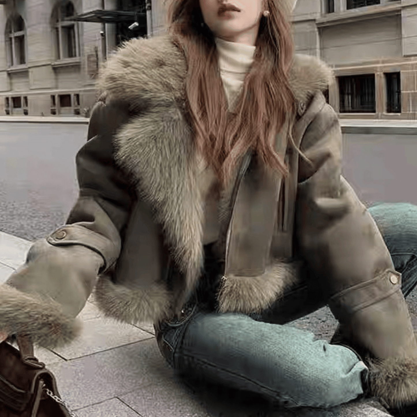 ELIYA JACKE MIT FELL