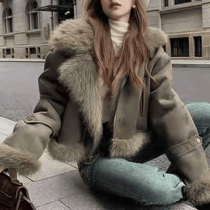 ELIYA JACKE MIT FELL