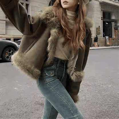 ELIYA JACKE MIT FELL